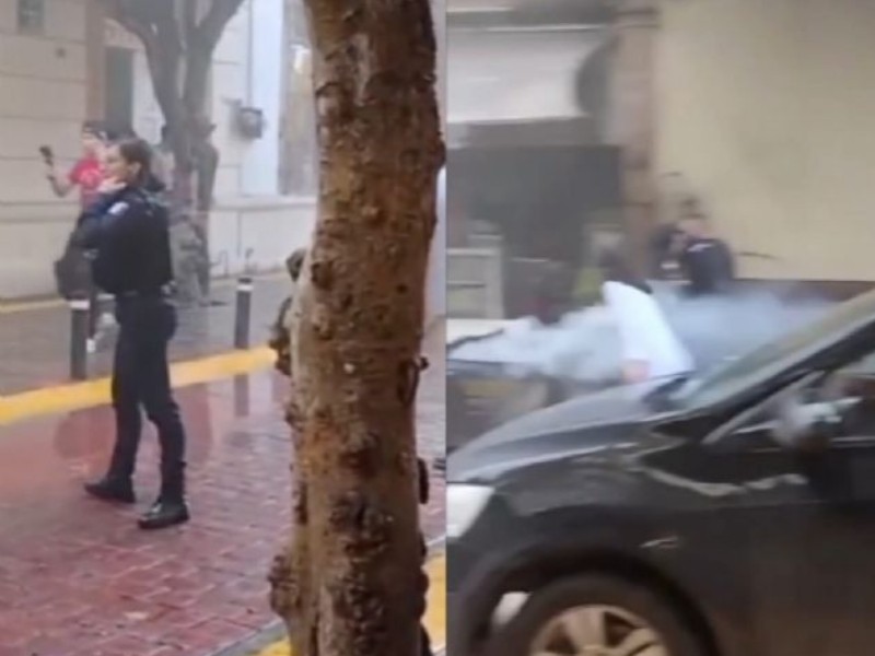 Ya esta en León la Policía que se quemó tras explosión