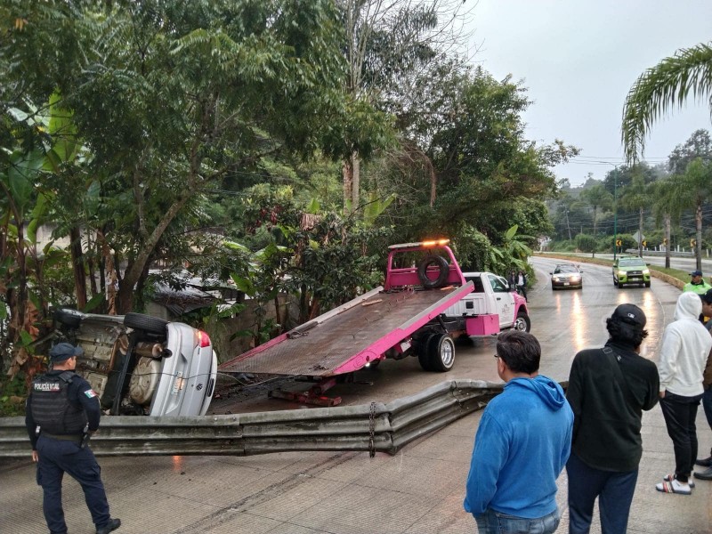 ¡Ya no más! Continúan los accidentes en la Xalapa-Coatepec