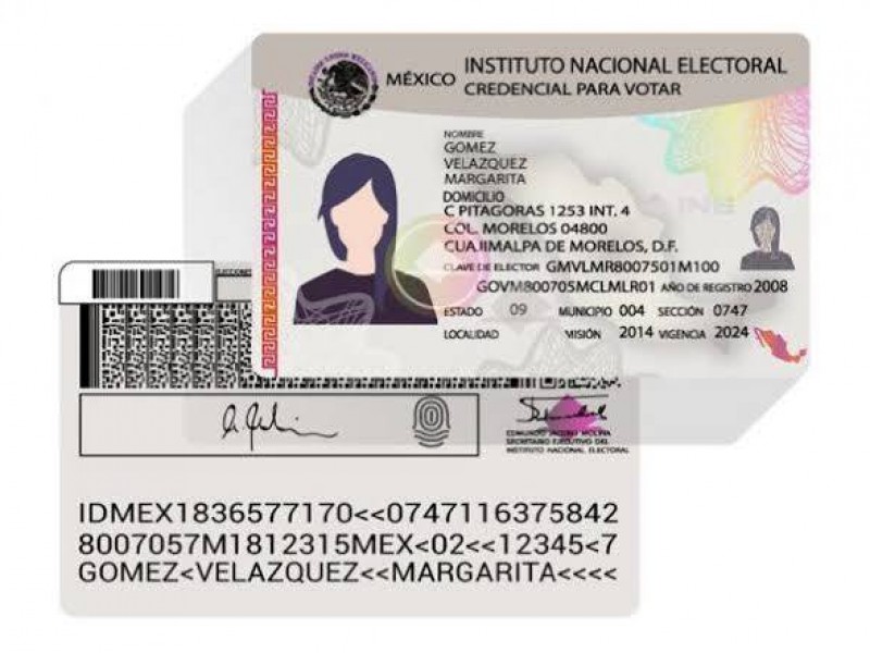 Ya se pueden renovar credenciales INE con terminación 2024
