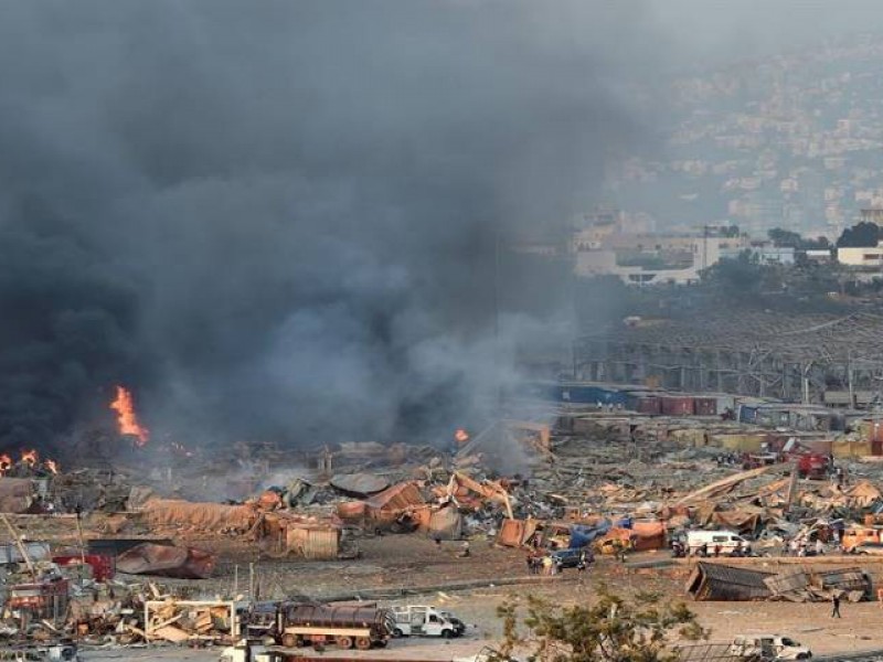 Ya son 181 los muertos por explosión en Beirut