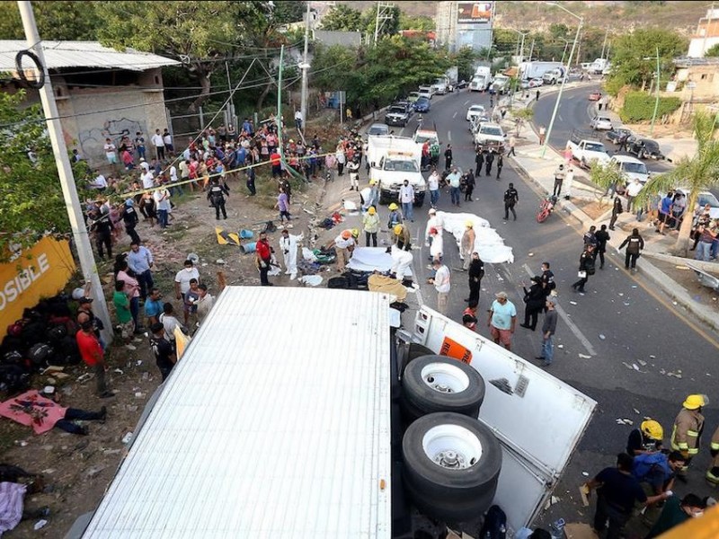 Ya son 55 los migrantes muertos en accidente de Chiapas