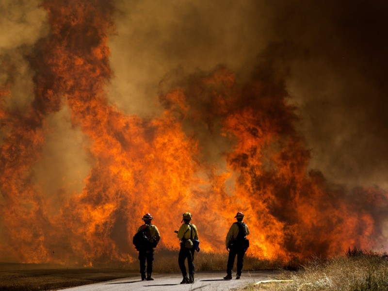 Ya suman 142 mil hectáreas afectadas por incendios en California