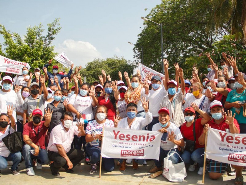 Yesenia Nolasco aventaja en el Distrito XIX