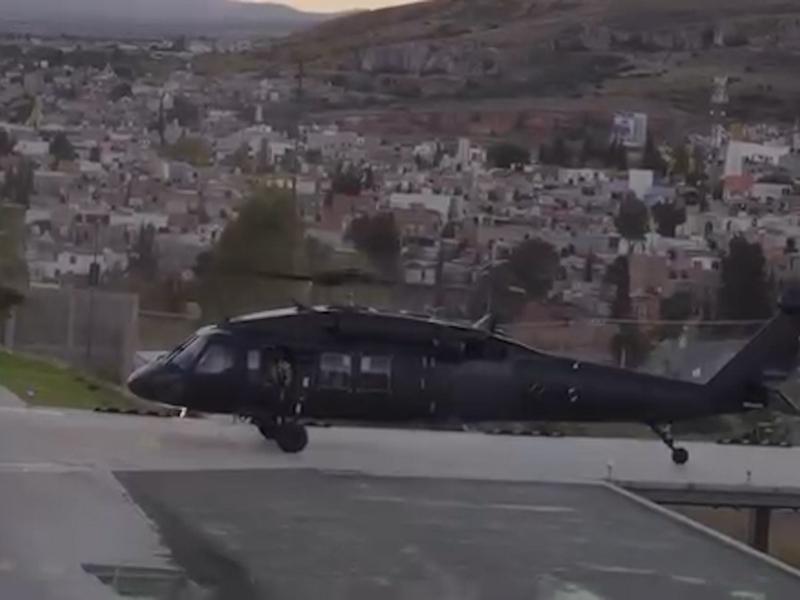 Zacatecas avanza en compra de segundo Black Hawk