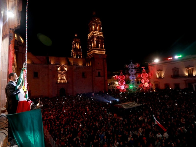 Zacatecas grita ¡Viva México!