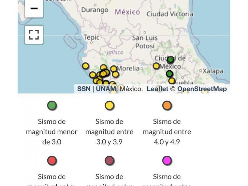 Zacatecas: Movimiento telúrico en el Centro, Autoridades verifican posibles riesgos