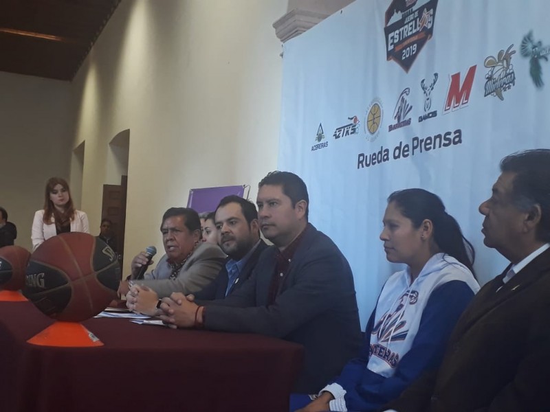 Zacatecas recibirá Juego de Estrellas de básquetbol femenil