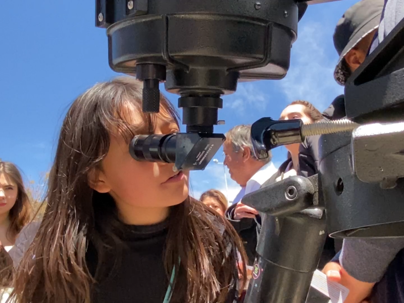 Zacatecas se maravilla ante el eclipse solar histórico