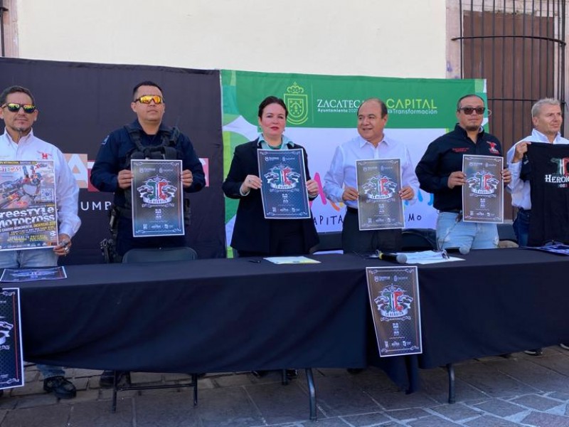 Zacatecas sede de la concentración de motociclistas La Heroica