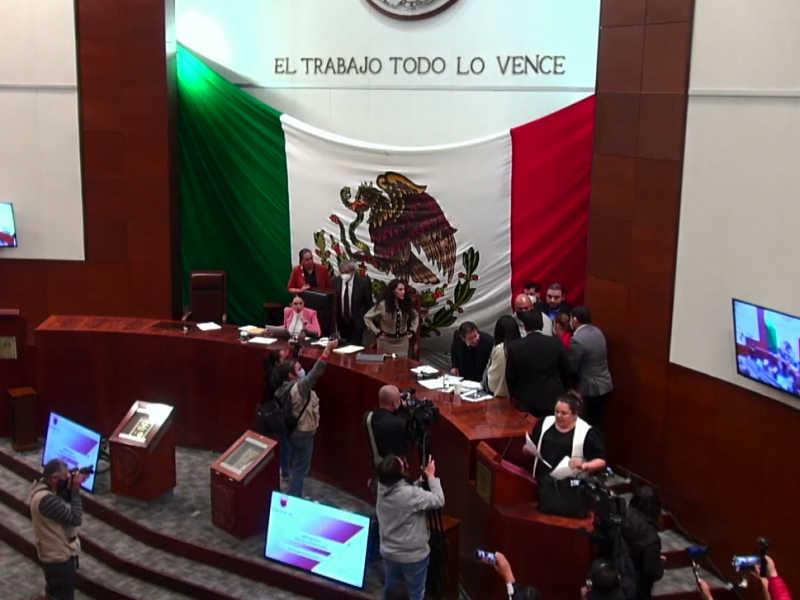 Zafarrancho en el congreso de Zacatecas