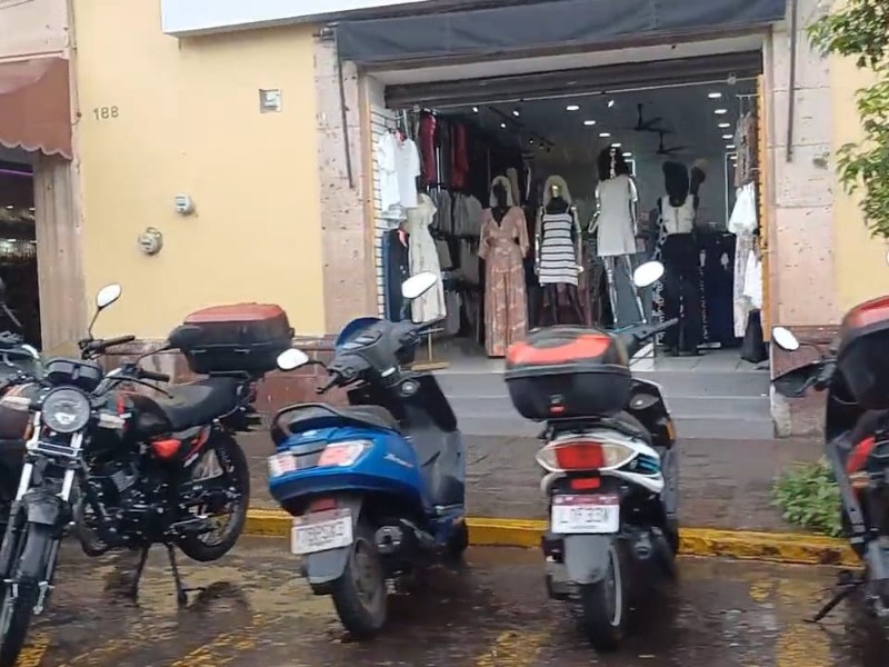 Zamora busca Delimitación de Espacios para Motos en Centro Histórico