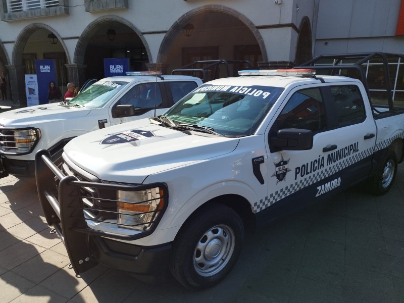 Zamora recibe 17 vehículos para reforzar la seguridad
