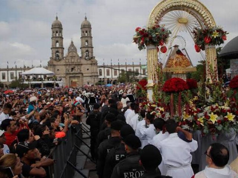 Zapopan aplicará ley seca por la Romería