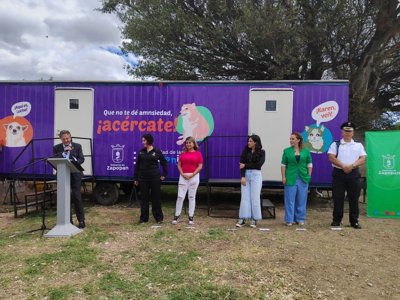 Zapopan arranca unidad móvil para atención de animales