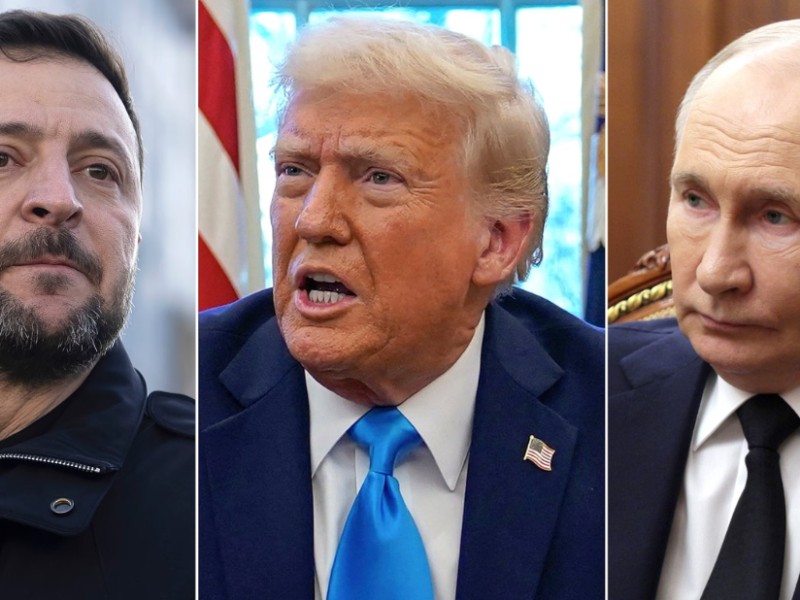 Zelenski pide cita urgente con Trump y Putin