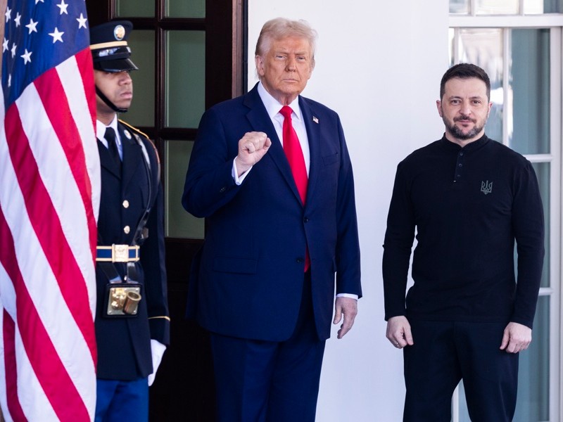 Zelenski y Trump pactan más presión militar contra Rusia