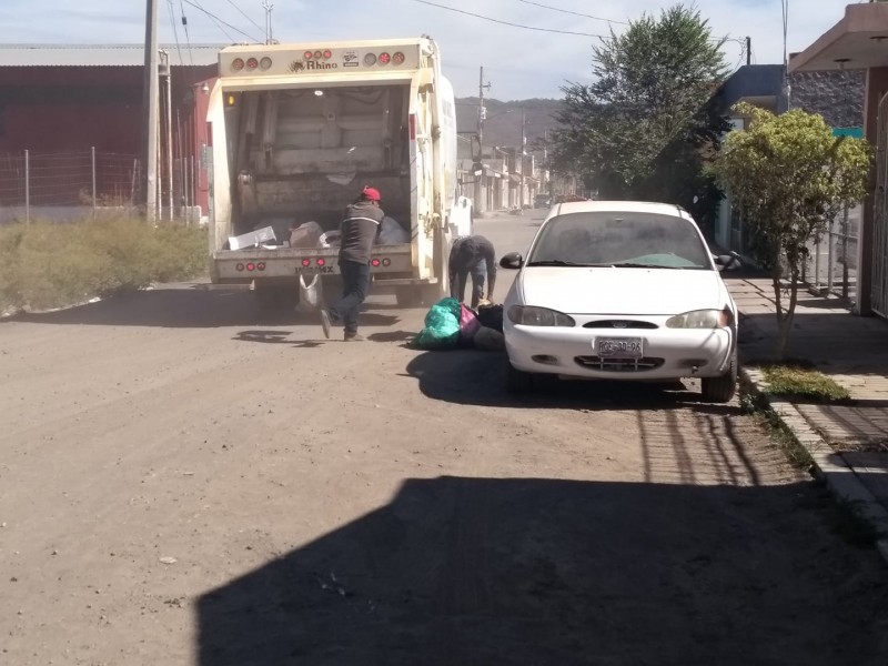 Zona 1 libre de acopios de basura