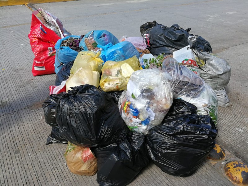 Zona 4 con problemas de recolección de basura