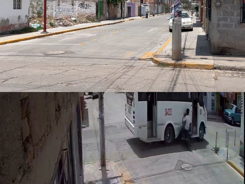 Zona de accidente carece de medidas viales seguras