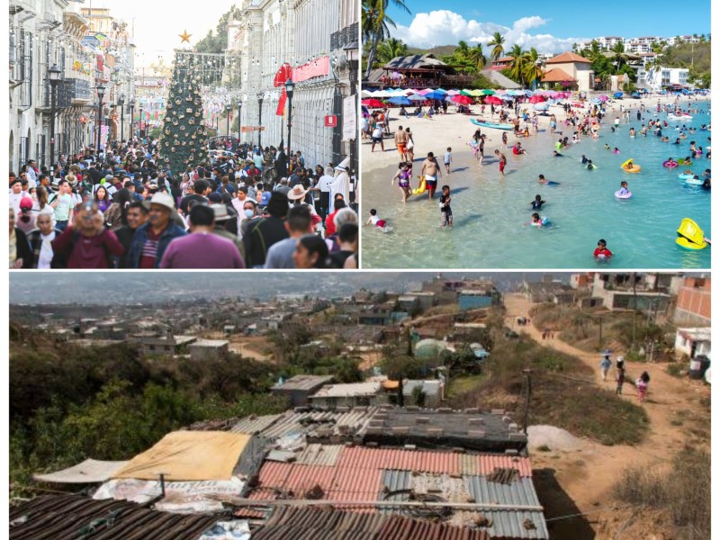 Zonas turísticas con pobreza, pese a millonaria derrama en Oaxaca